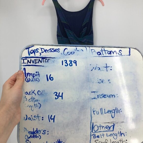 Roxy blue purple green striped halter cross back mini dress - Picture 13 of 13